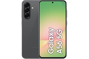 Samsung Galaxy A56 5G, Android Smartphone, 256GB Storage, 8GB RAM, Awesome Graphite, 6x OS Upgrades, Large Display, Long Battery Life (UAE Version)