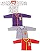 Babeezworld Baby Cotton Front Open Full Sleeves Vest Tshirt Jhabla Top Suitable For Girls & Boys (Kids Set Of 4) RS.499.00