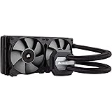 Corsair Hydro H100i V2 RGB Wasserkühlung (2 x 120mm Lüfter, All-In-One Extreme Performance CPU) schwarz