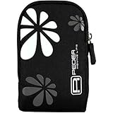 Kameratasche schwarz/weiss passend f&uuml;r NIKON COOLPIX L28 / P330 / S5300 / S6800 / S6900 / S7000