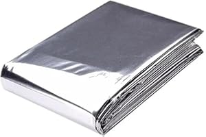 FACULX Silberne reflektierende Folie für Gewächshäuser, 160 cm x 210 cm, silberne Decke, perfekt für den Einsatz im Garten, um das Pflanzenwachstum zu erhöhen (130 cm x 210 cm)