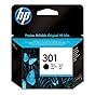 HP 301 Schwarz Original Druckerpatrone für HP Deskjet, HP...
