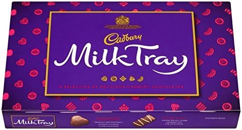 Cadbury Milk Tray Selection of Chocolate Box, 87g