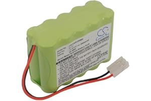 ENERJARY TECHTEK batterie compatibile con [Cardiette] Cardioline ECG Recorder AR1200, Cardioline ECG Recorder AR1200 view FC1400, Cardioline ECG Recorder AR1200ADV, sostituisce [CardioRapid] K360 FBA