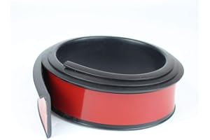 Voiture Roue Sourcils Protection, MoreChioce Longueur 1.5M Protection Sourcils Roue Voiture Strip Universal Car Auto Fender (Noir Caoutchouc, Largeur:5.5CM)