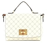 Drehverschluss Joop! Damen Cortina Maila Shoulderbag Shf Schultertasche, Weiß (Offwhite), 8x19x25 cm