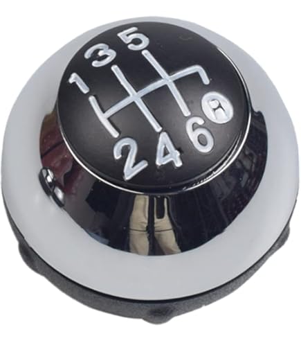 Copertura Cromata Pomello Cambio Per Fiat 500/500C 2007-2018 - 2 Pezzi, 6 Velocità, Design Sportivo - Foto 10