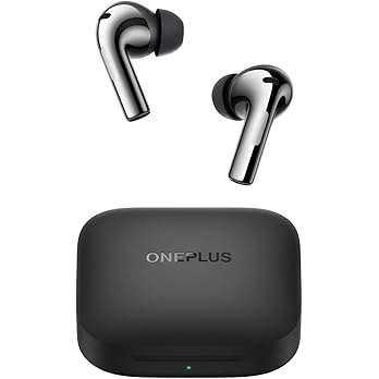 OnePlus Buds 3 in Ear TWS Bluetooth Earbuds with Upto 49dB Smart Adaptive Noise Cancellation,Hi-Res Sound Quality,Sliding Vol