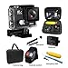 Produktbild [2018 Upgrade-Version] PR04 4K Sport Action-Kamera Ultra HD Camcorder 2.0 Zoll LCD-Bildschirm 20MP WiFi Wasserdichte Kamera 170 Grad Weitwinkel mit Kamera Tragen Fall und Zubehör Kits