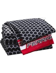 F1 Fórmula 1 un Scuderia Ferrari Scudetto negro baño toalla de playa (70 x 140)