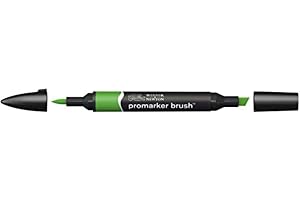 Winsor & Newton 0204068 penselmärkpennor (för ritningar, kalligrafi, design och layouter, randfri ritning med kil och pensels