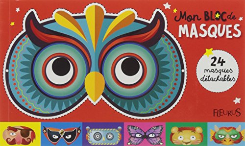 Mon bloc de masques : 24 masques détachables