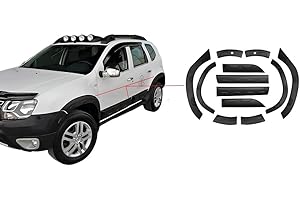 BOA LINE ABS Fender & Door Moulding Body Kit 12 Pcs Off Road Model, 2018+ Pour Dacia Duster