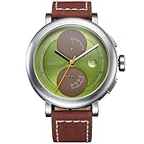 ME&CITY Lederarmband Unisex Herren Damen Uhren Wasserdicht Quarz Kleid Lässige Mode Sportuhr