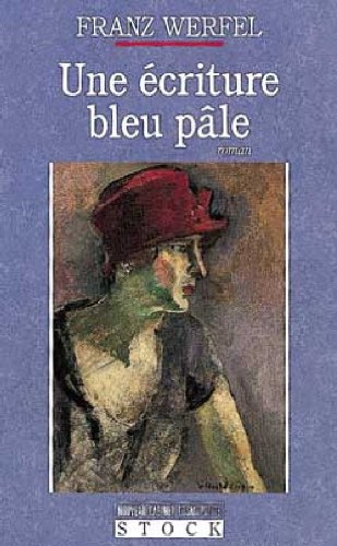 couverture de : Une &eacute;criture bleu p&acirc;le