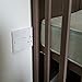 TWGM - 20 Pack - White Plastic Plug Socket Covers Child Safety