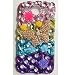 Produktbild EVTECH(TM) für LG Optimus G Pro E980 E985 E986 Series 3D Reminiszenz Gem Halskette Klassische Kaiserkrone Kaiserlichen Familie Armbänder Schmuck Blume Edelstein und Strass