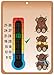 Baby Bears Nursery & Room Safety Temperature Thermometer