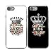 Produktbild iPhone 7 2 Hüllen,TTOTT 2x Mode König Königin Krone dünne weiche TPU harte Abdeckungs Hüllen für iPhone 7 4.7inch,Geschenk Bester Freund Freund Freundin Paar