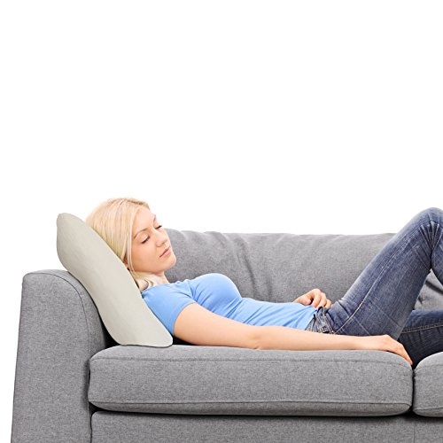 „Das Kissen Deiner Träume“ Relaxkissen für Bett, Couch-und Sofa mit softweicher Füllung und Bezug in 5 Farben zur Auswahl. Kopfkissen, Sofakissen, Dekokissen Größe 60×60 cm - 4
