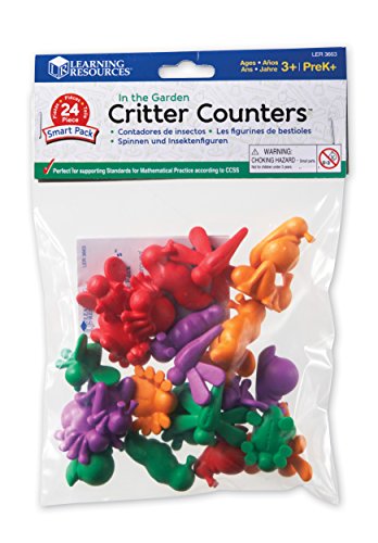 Learning Resources in the Garden Critter Counters - Set of 24