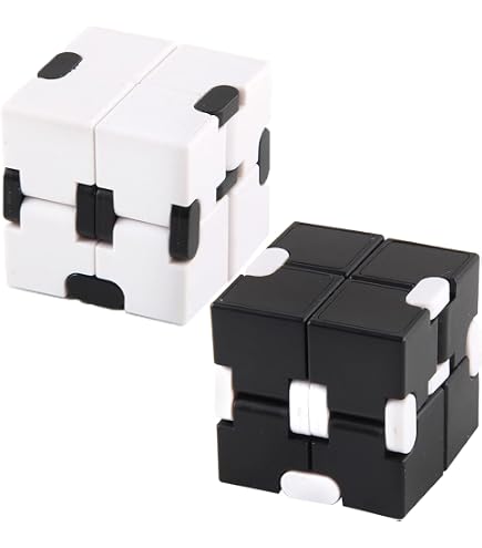 Ourine Galaxy Mini Infinity Cube – Fidget-Spielzeug Aus ABS Gegen Stress, Für Kinder & Erwachsene
