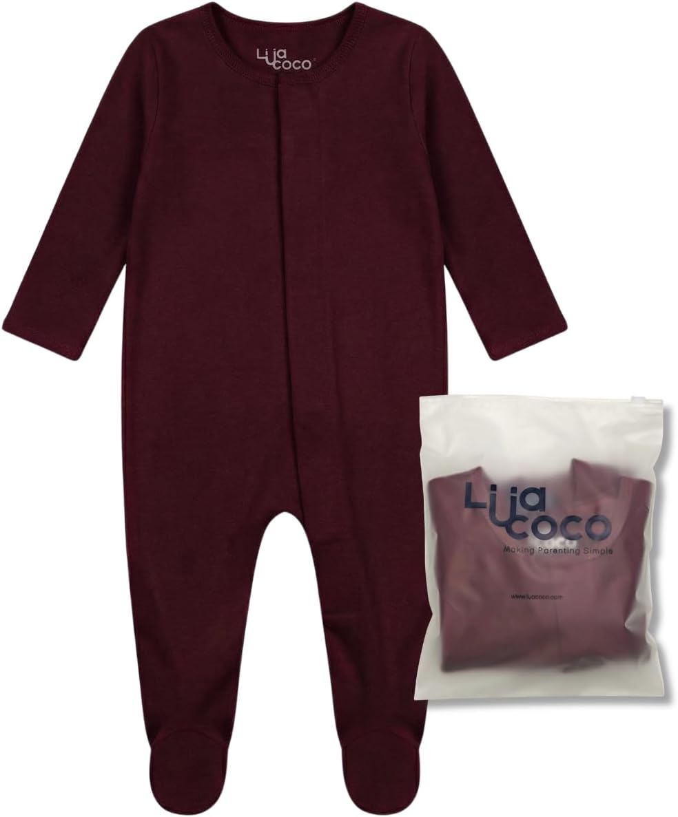 LuaCoco Pijama Magnético Bebé 100% Algodón Orgánico Premium | Olvidate de Cremalleras y Botoneras Incomodas | Manoplas Plegables y Pies Cubiertos | Cambios de Pañal Rápidos | Unisex 0-12 Meses