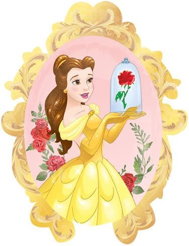 1 Disney Belle Beauty and The Beast 31" (77cm), Super Shape Helium Balloon