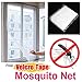Checknow Fly Insect Wasp Bug Mosquito Window Net Mesh With Sticky Tape Screen Protector Velcro Spiders