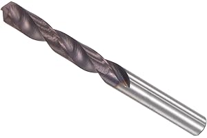 CoCud Solide Carbure Foret Mèche, 3,5 mm Diamètre, AlTiSin Revêtement K45/P10 Tungstène Carbure Torsion Foret Mèches - (Applications: pour Durci Acier Inox Acier Alliage), 1-Pièce