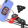 Trends World MobiLock Bike Mobile Phone Holder [Strong 3M VHB Adapter + Vibration Dampener] Motorcycle Phone Mount (Handlebar)