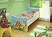 Produktbild Best For Kids Babybett KINDERBETT mit Schaummatratze mit TÜV ZERTIFIZIERT Jugendbett 70x140 + Matratze + Lattenrost +WANDAUFKLEBER (Zoo)