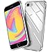 Produktbild BANNIO Hülle Kompatibel mit iPhone 7 / iPhone 8,Durchsichtige 9H Hartglas Handyhülle,Kratzfeste mit Weichem TPU Bumper Glashülle Schutzhülle Case für iPhone 8/7-Crystal Clear