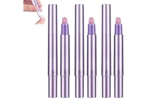 VOKKRV SassyTip Cuticle Care Pen, SassyTip Cuticle Pusher Pen, 3-in-1 Nagelhautentferner Stift, Nail Cuticle Remover, Cuticle Oil Pens for Nails, Nagelölstift Mit Keramikspitze Für Nagelhaut (3)