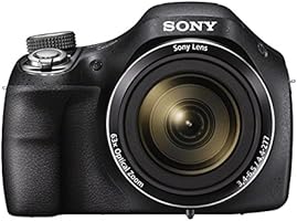 Sony DSC-H400B Appareil Photo Num&eacute;rique Bridge, 20,1 Mpix Zoom Optique 63x Noir