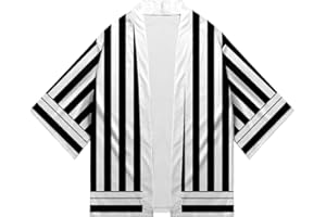 Silver Basic Unisex Anime Cardigan Kimono Costume Camicia Giacca Kimono