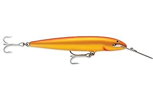Rapala - Esca da Pesca Artificiale Spinning CountDown Magnum - Esca Finta di Simulazione per Mare in Legno Abachi Resistente - Profondità di Nuoto 2.7-3.3m - Prodotta in Estonia