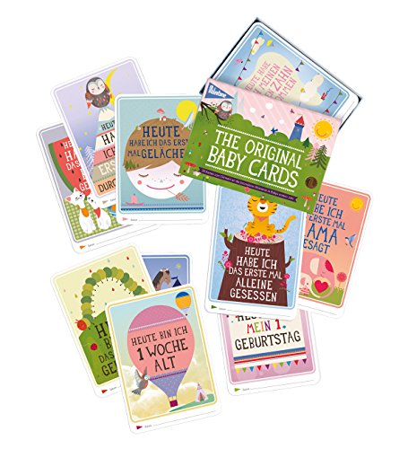 Milestone Baby Cards – Deutsche Version, 30 Karten im Set, einzeln verschweißt - 4
