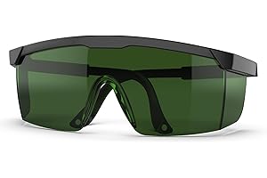 TOREGE IPL 200-2000nm Gafas de seguridad láser Gafas protectoras para la protección de los ojos, Gafas protectoras para la depilación Gafas para hombres Mujeres