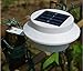 108Deals 3 LED Bright Cool White Garden Waterproof Solar Fence LED Gutter Light Garden Lawn Wall Lamp Light Switch RS.549.00