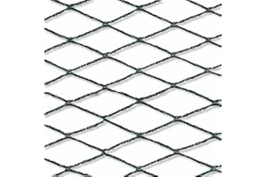 ‎KLASEBO 3m x 6m (18m²) Vogelschutznetz, Vogelnetze, Teichnetz, Taubennetz Balkon, Schutznetz für Obstbäume, Netz für Garten, Laubnetz und Vogelschutz, Vogelschutznetz Engmaschig