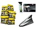 Auto Pearl Premium Quality Combo Of Air Gloss Premium Quality Car and Bike Instant Shiner Wax Foam -Pack of 20 Pcs. & Dash Board Polish White. & Shark Fin Signal Receiver Replacement Antenna Silver. RS.1236.00