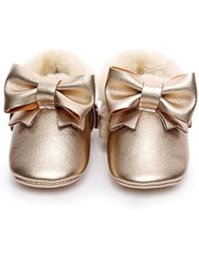 FEITONG Baby Bowknot weiche Sohle Schnee Aufladungen Mehrfarbig Baumwolle Schuhe Kleinkind Stiefel