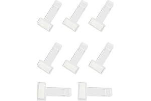 TPZORJX 8 Piezas Porta Tickets Coche, Clip Porta Tickets Coche, Porta Tickets Aparcamiento, Porta Tarjetas Aparcamiento, Porta Tickets Parabrisas, Porta Tickets Autoadhesivo Aparcamiento