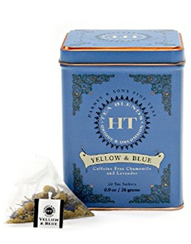 Harney & Sons - Infusión Manzanilla Lata 20 Pirámides De Seda Ht Yellow And Blue