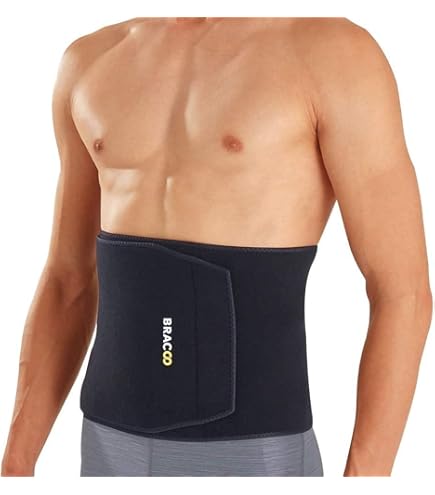 CAMBIVO - Ceinture De Sudation Néoprène Homme/Femme - Ventre Plat, Effet Sauna, Réglable - Pour Sport