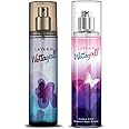 Layer'r Wottagirl Body Splash Mystic Island 135Ml And Wottagirl Body Splash For Women, Liquid, Amber Kiss 135 Ml