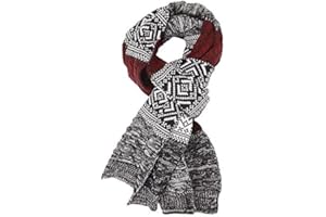 heekpek Echarpe Homme Hiver Longue Hiver Chaud pour les Hommes