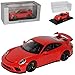 Produktbild Porsche 911 991 II GT3 Rot Modell Ab 2012 Ab Facelift 2015 1/43 Minichamps Modell Auto mit individiuellem Wunschkennzeichen