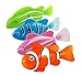 Produktbild Electronic Robot Fish Fun Water Activated Robotic Swimming Clown Fish Pet Toy for Kids Children, 4 Pcs